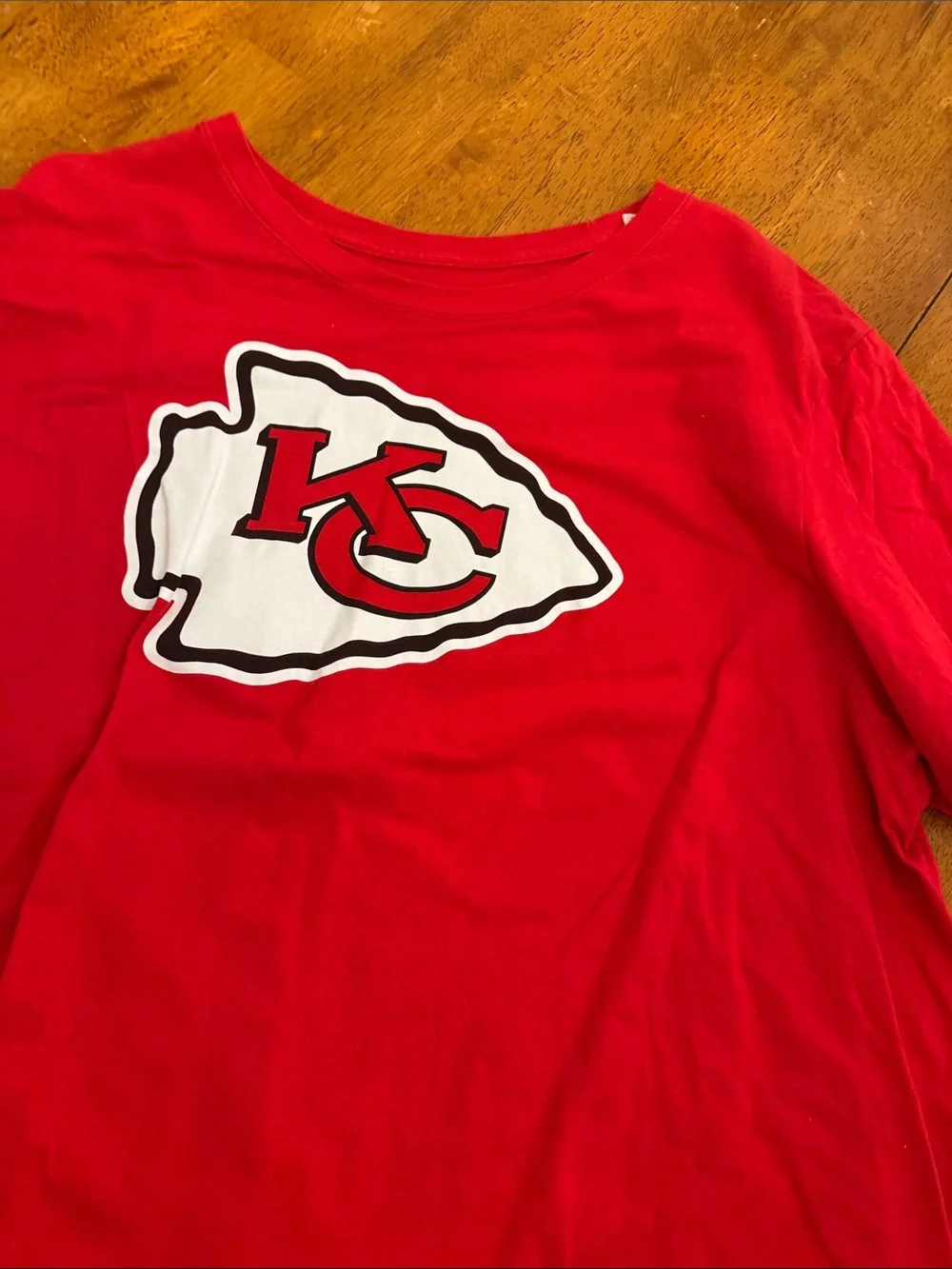 Nike Red Kansas City Chiefs Logo Tee xxl